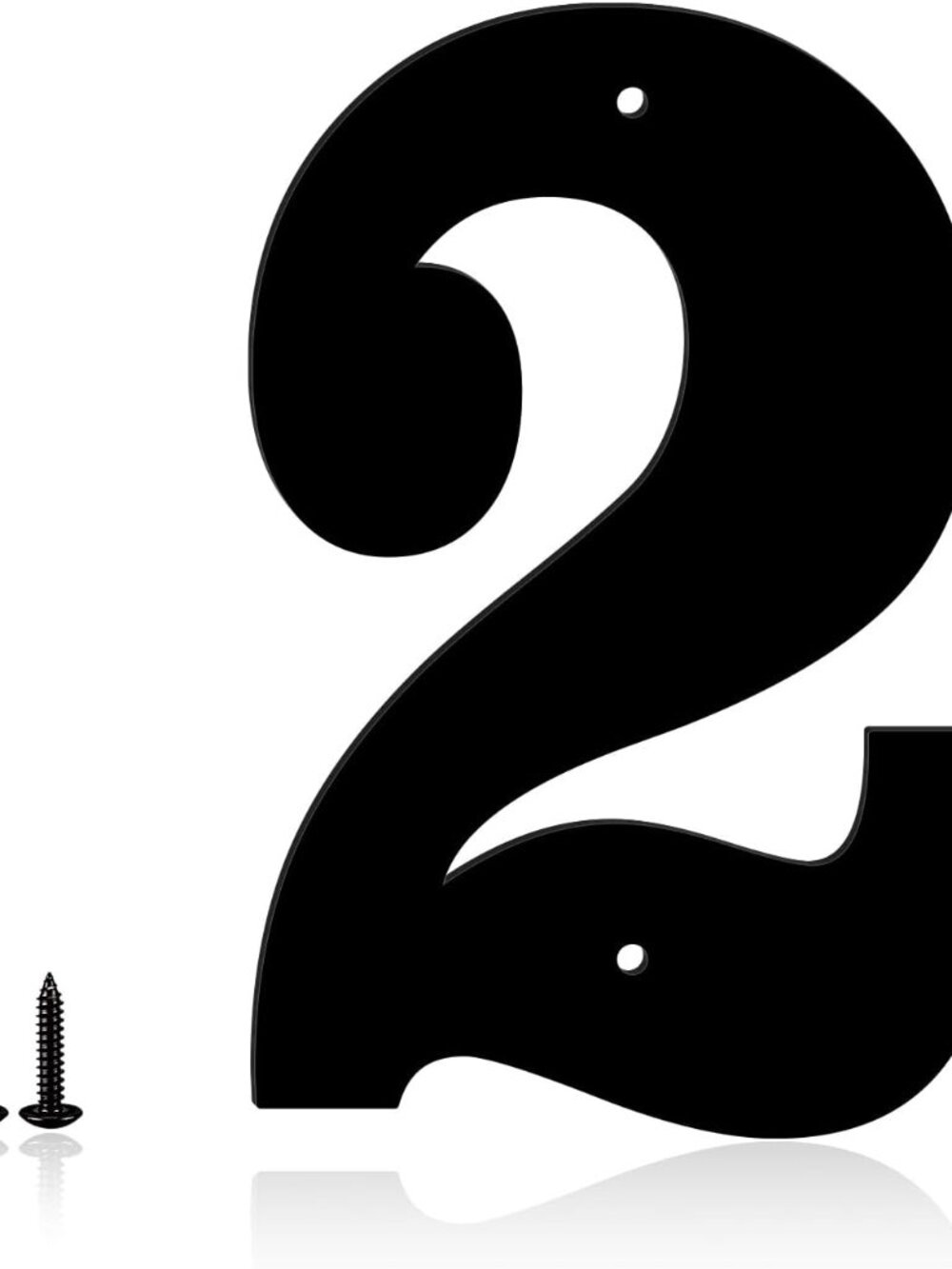 3" 4" 5" 6" 8" Metal House Numbers, House Address Letters and Numbers for Outsid